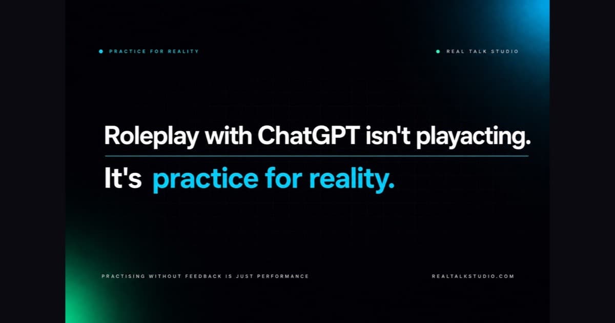 How to Roleplay with ChatGPT