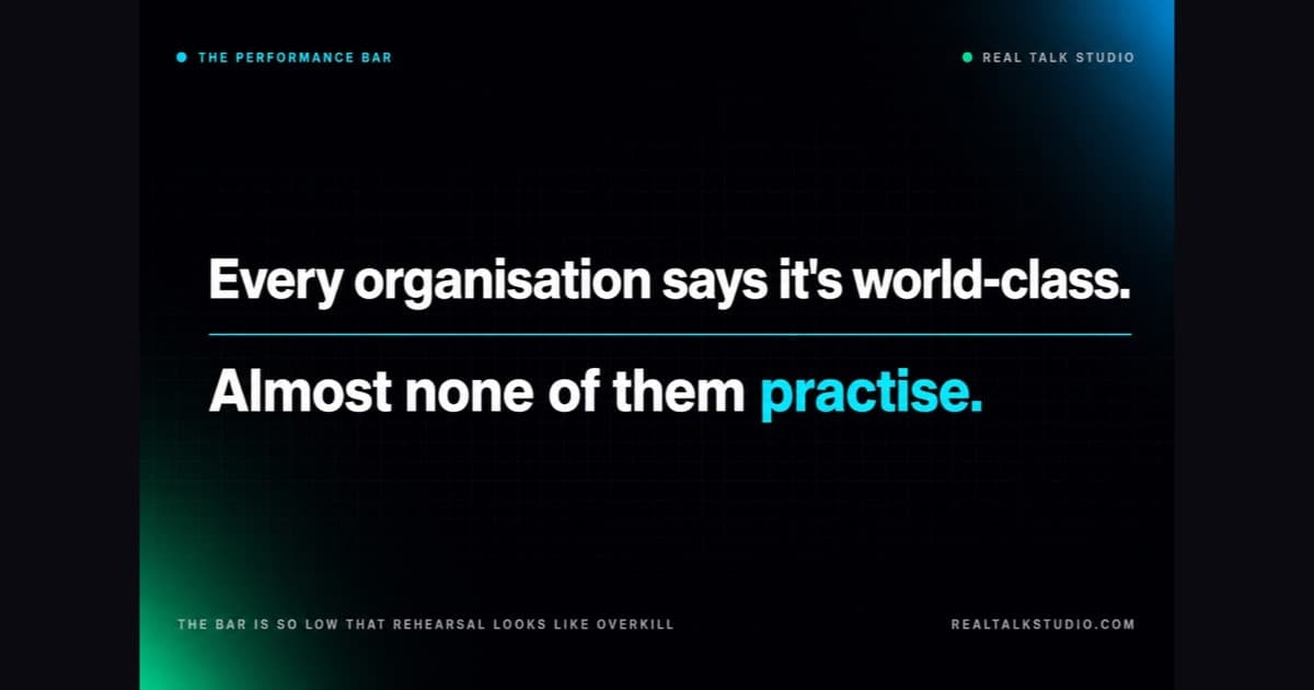 Nobody Practises