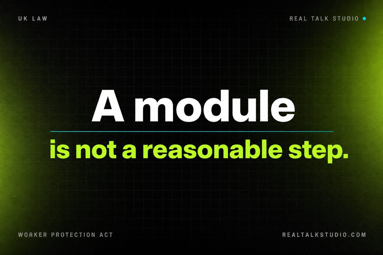 All reasonable steps: the October 2026 duty